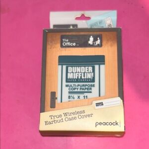 Dunder Mifflin Earbud Case Cover